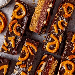Chocolate Peanut Butter Pretzels - Olivia Adriance