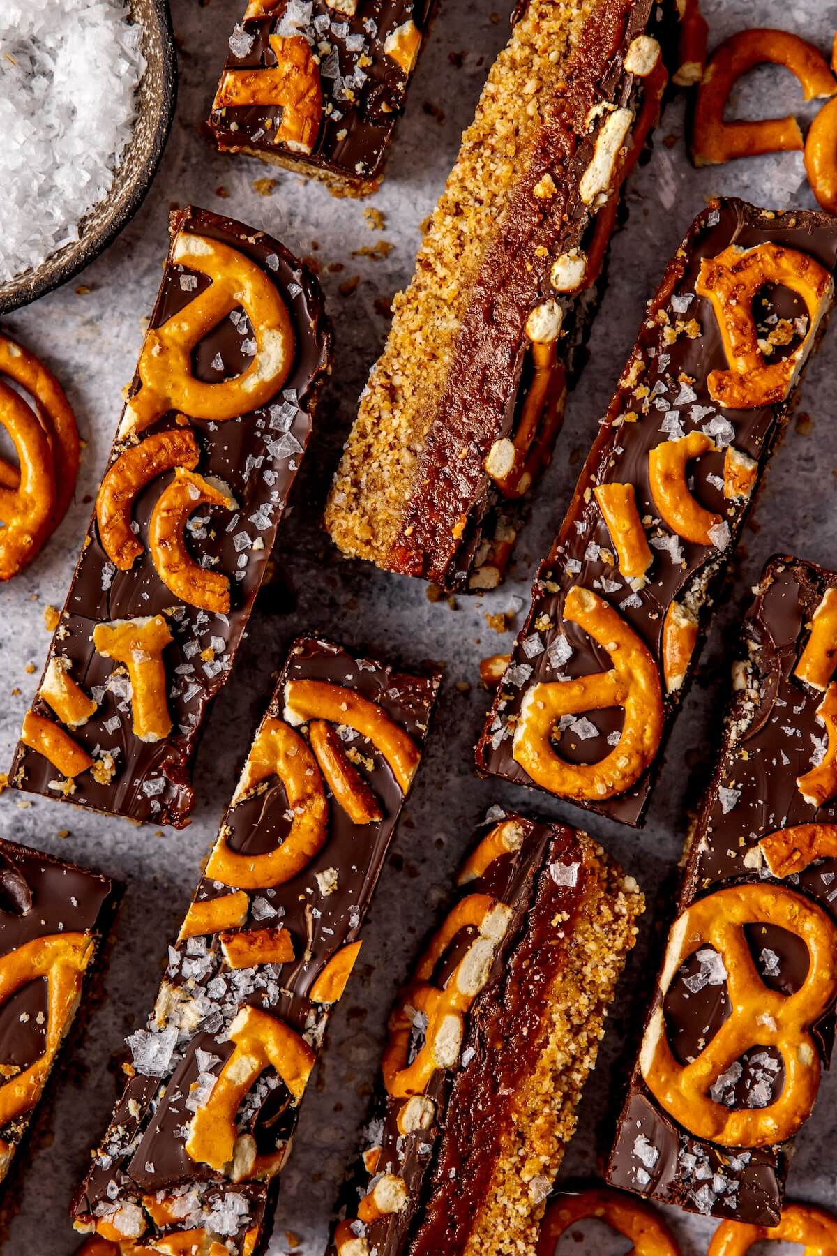 Chocolate Peanut Butter Pretzels - Olivia Adriance