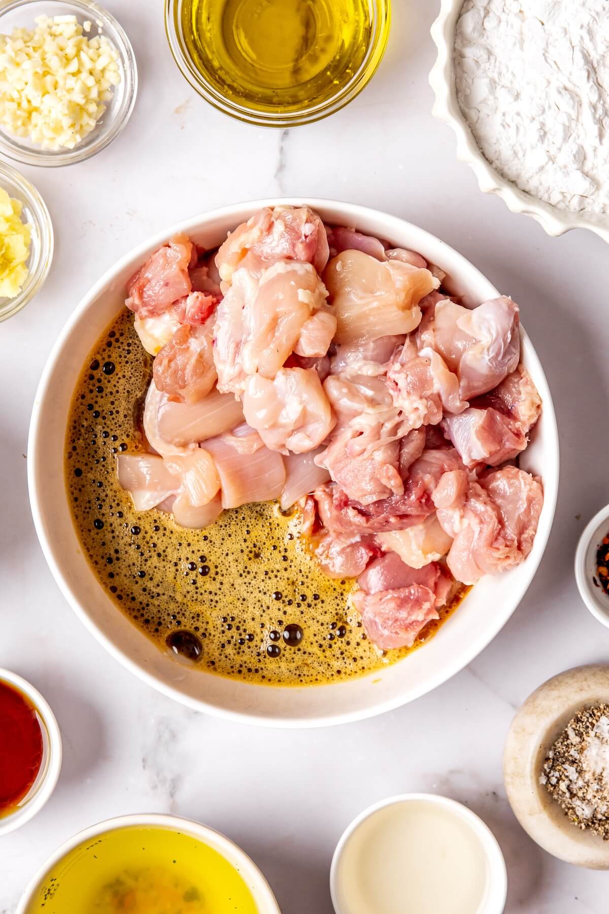 How to Make Gluten-Free General Tso's Chicken Step 1 - Olivia Adriance