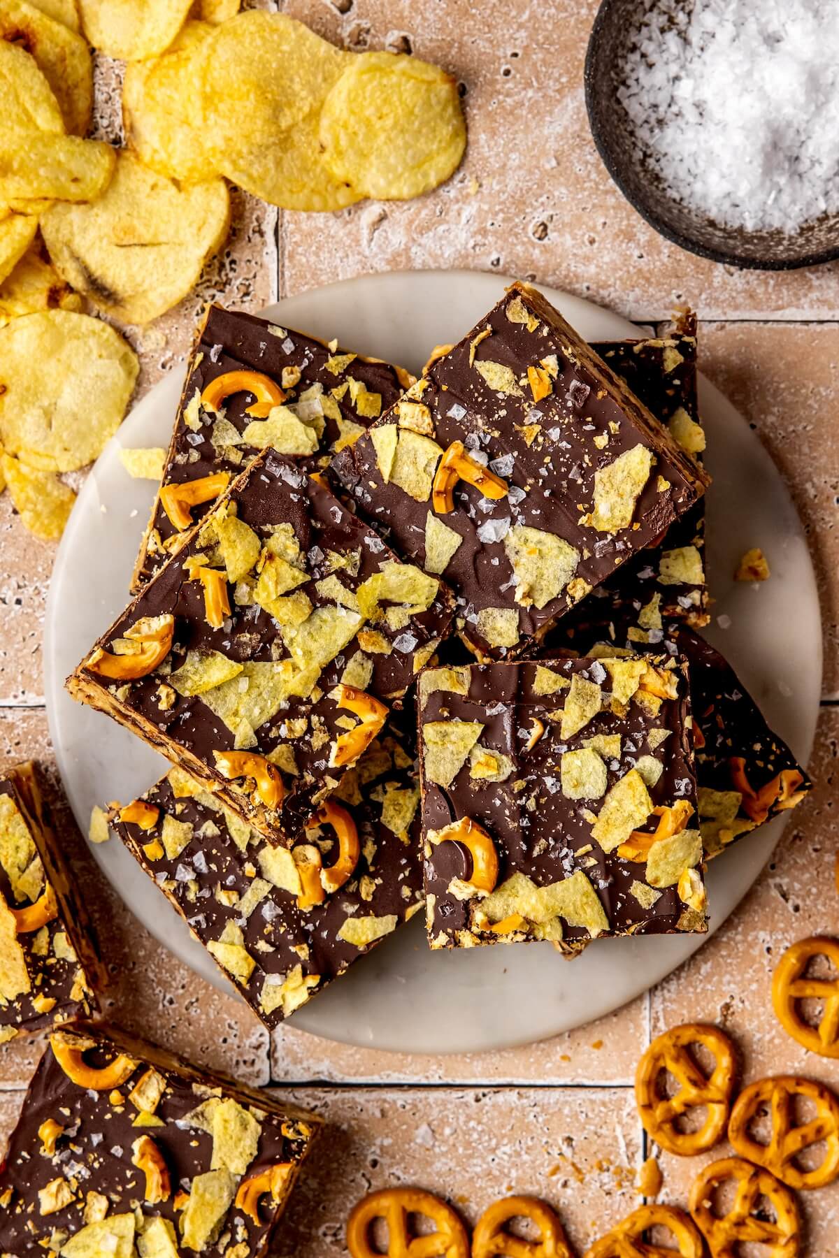 Gluten-Free Kitchen Sink Bars - Olivia Adriance