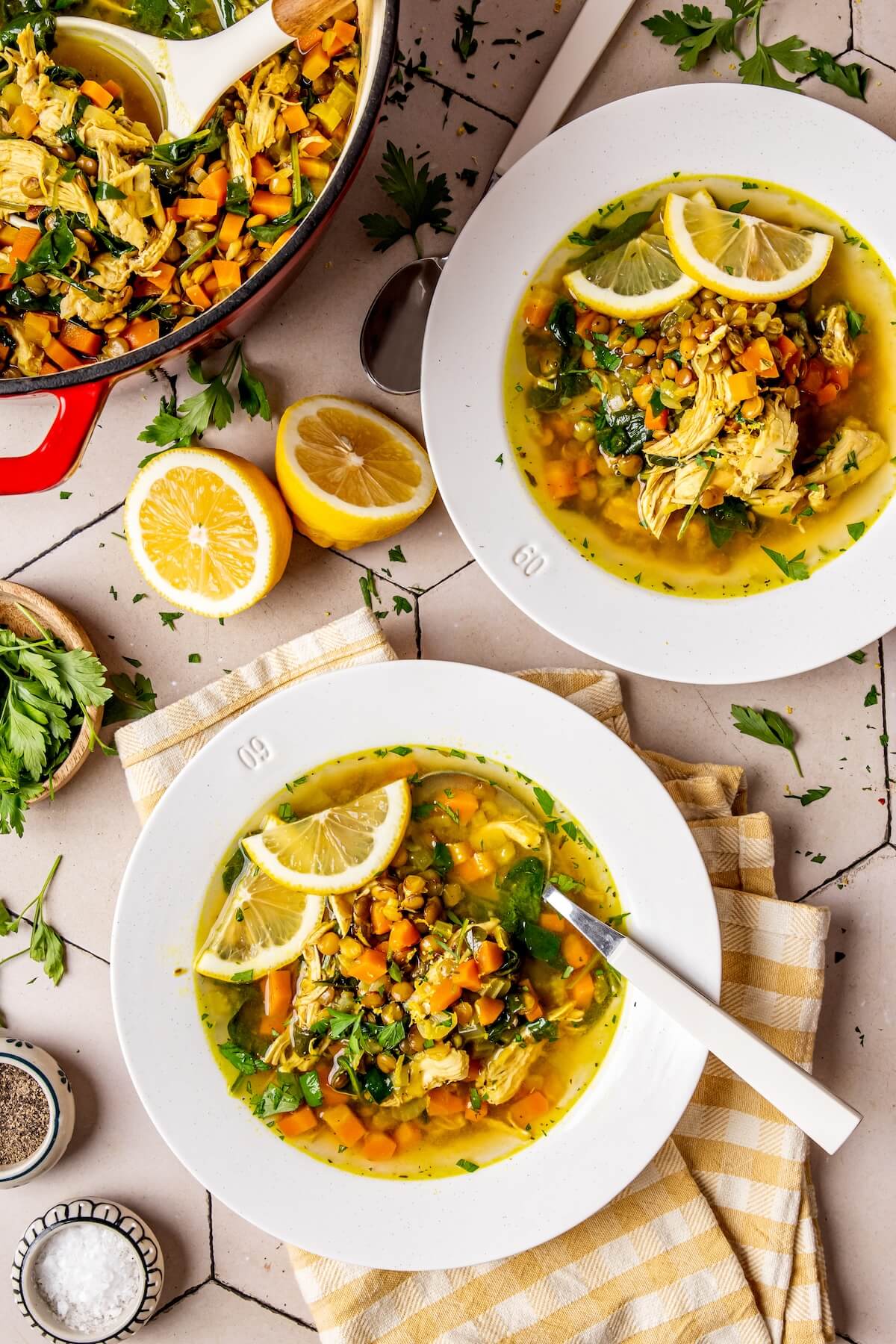 Chicken Lentil Stew - Olivia Adriance