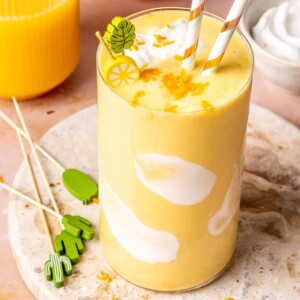 Orange Creamsicle Smoothie - Olivia Adriance
