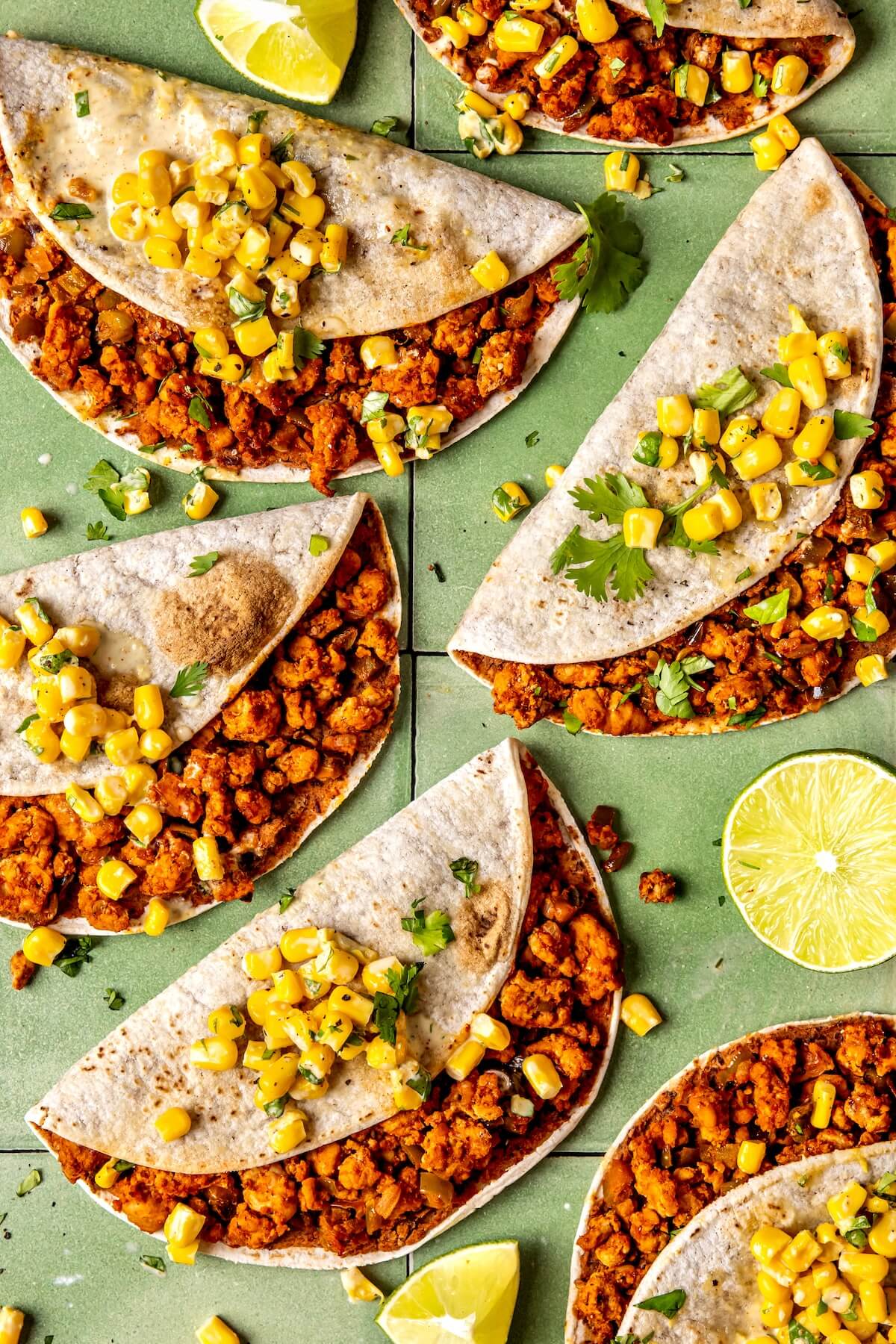 Street Corn Chicken Tacos - Olivia Adriance