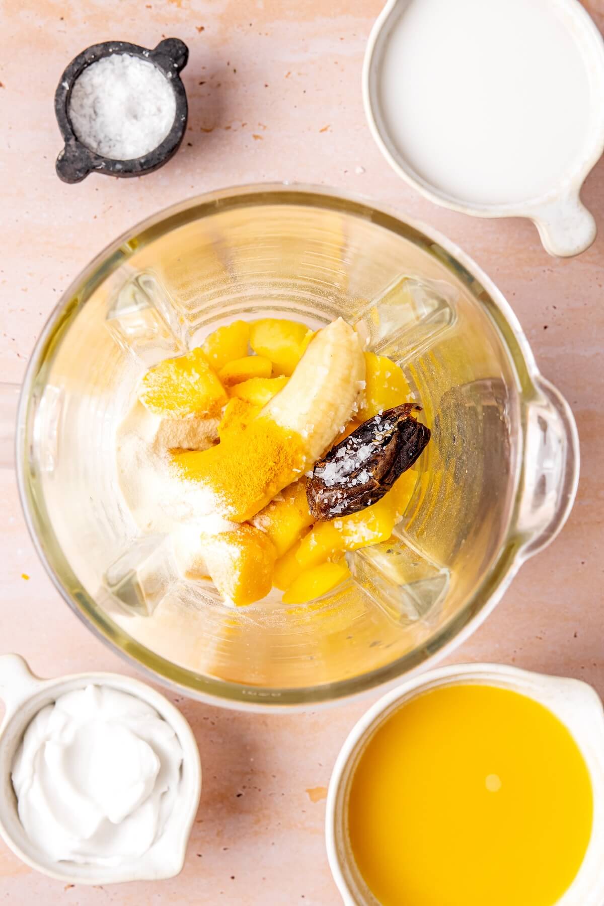 How to Make Orange Creamsicle Smoothie Step 1 - Olivia Adriance