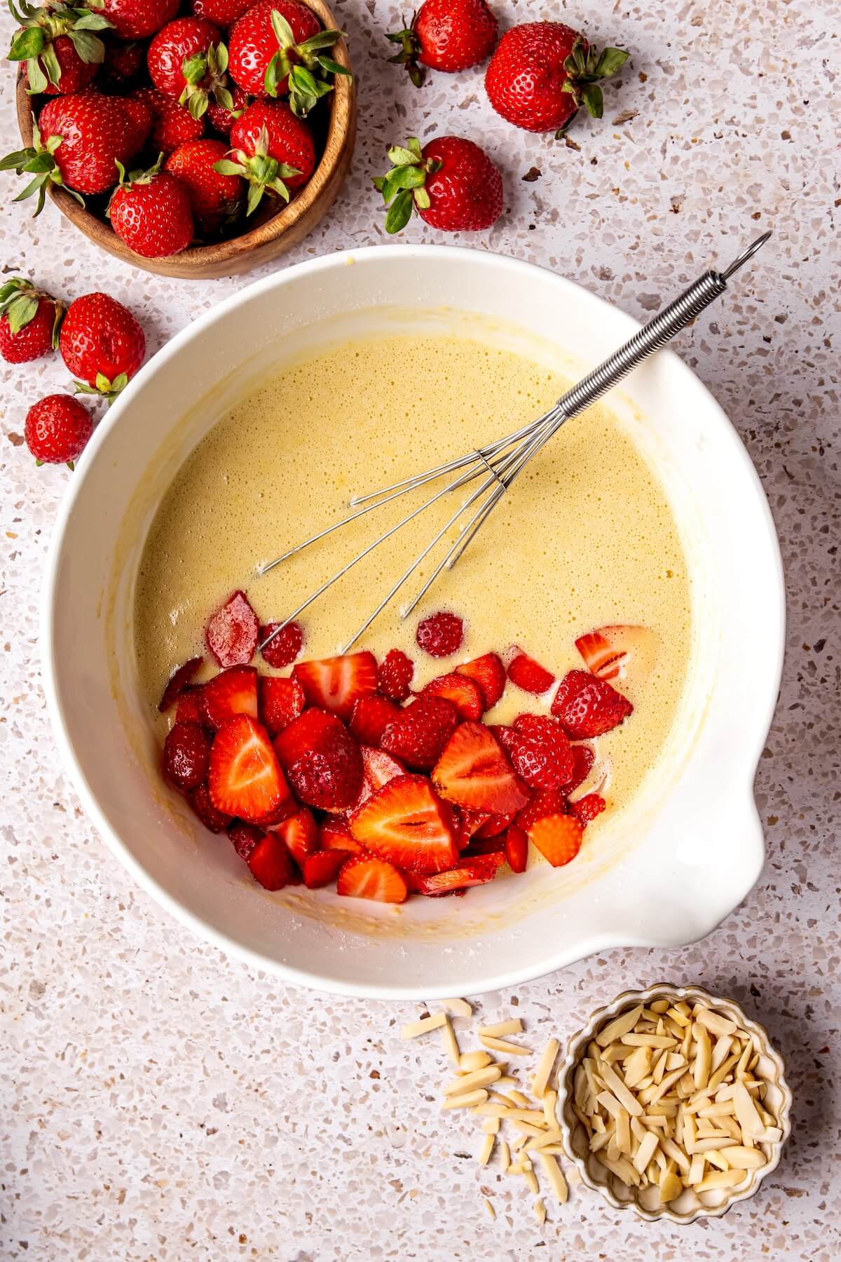 How to Make Strawberry Almond Cake Step 4 - Olivia Adriance