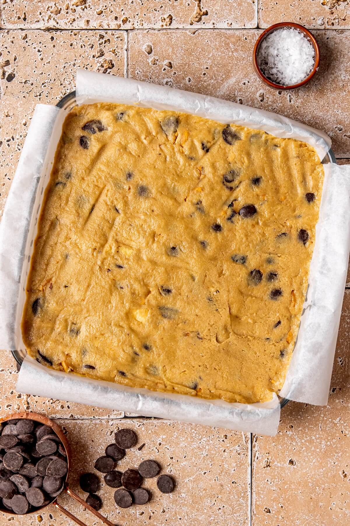 How to Make Gluten-Free Kitchen Sink Bars Step 5 - Olivia Adriance