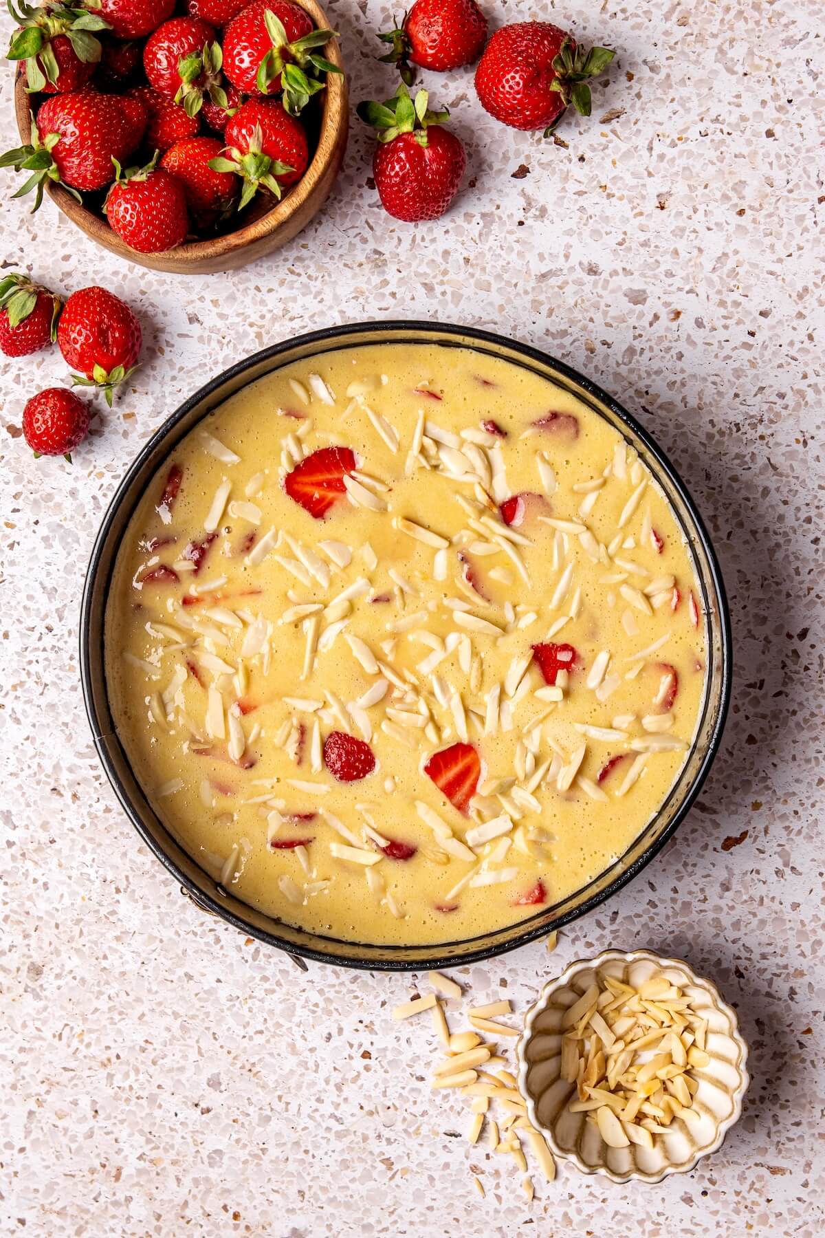 How to Make Strawberry Almond Cake Step 5 - Olivia Adriance