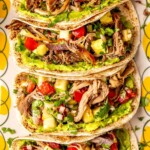 Easiest Pork Tacos with Pineapple Salsa - Olivia Adriance