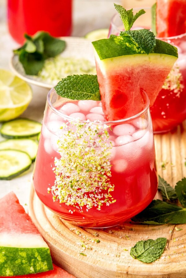 Watermelon Cucumber Cocktail - Olivia Adriance