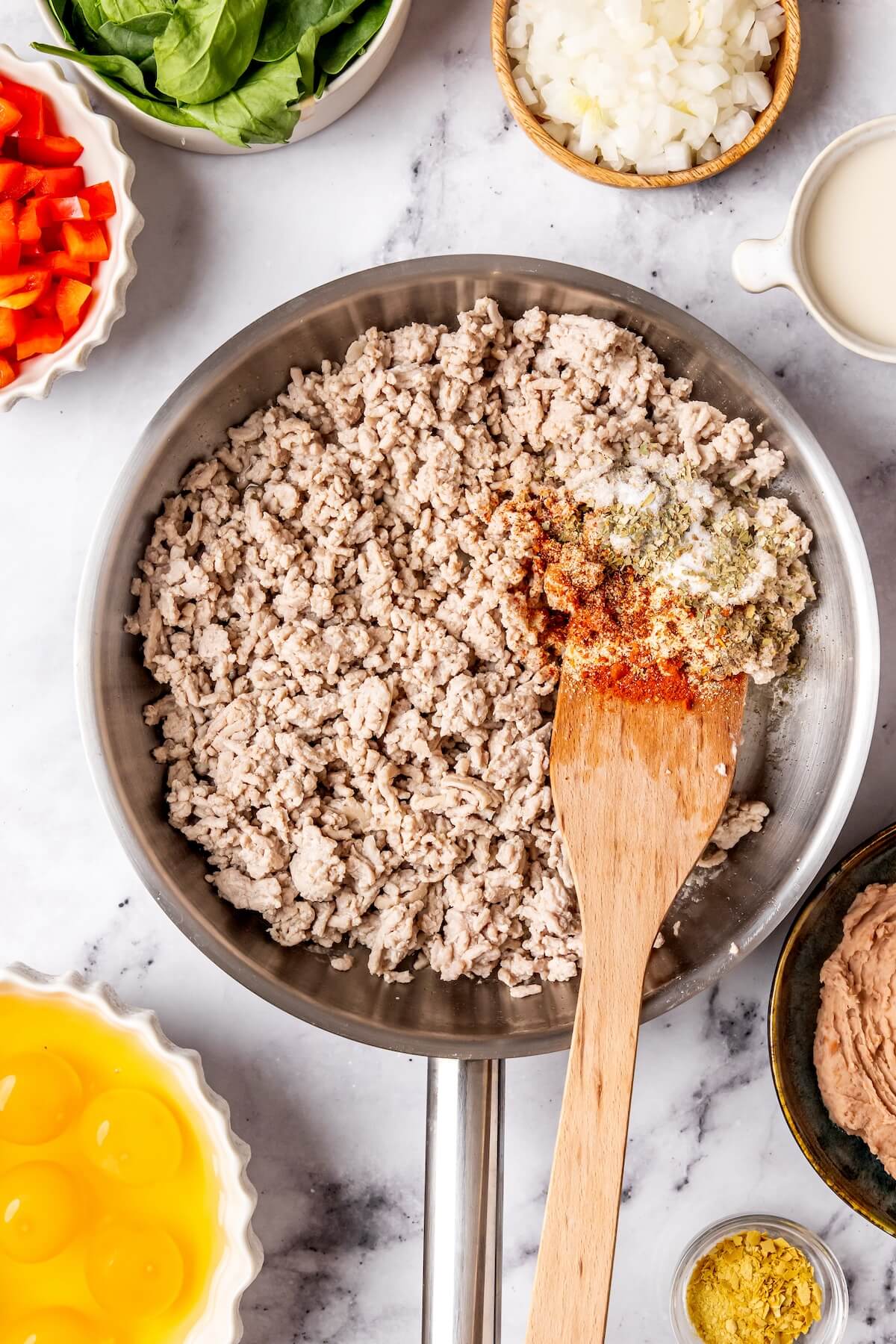 How to Make Freezer Friendly Breakfast Burritos Meal Prep - Olivia Adriance