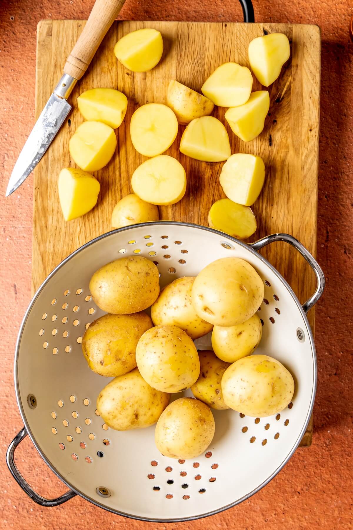 How to Make Lemon Basil Potato Salad Step 1 - Olivia Adriance