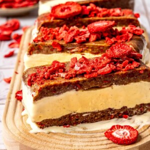 Strawberry Shortcake Ice Cream Sandwiches - Olivia Adriance