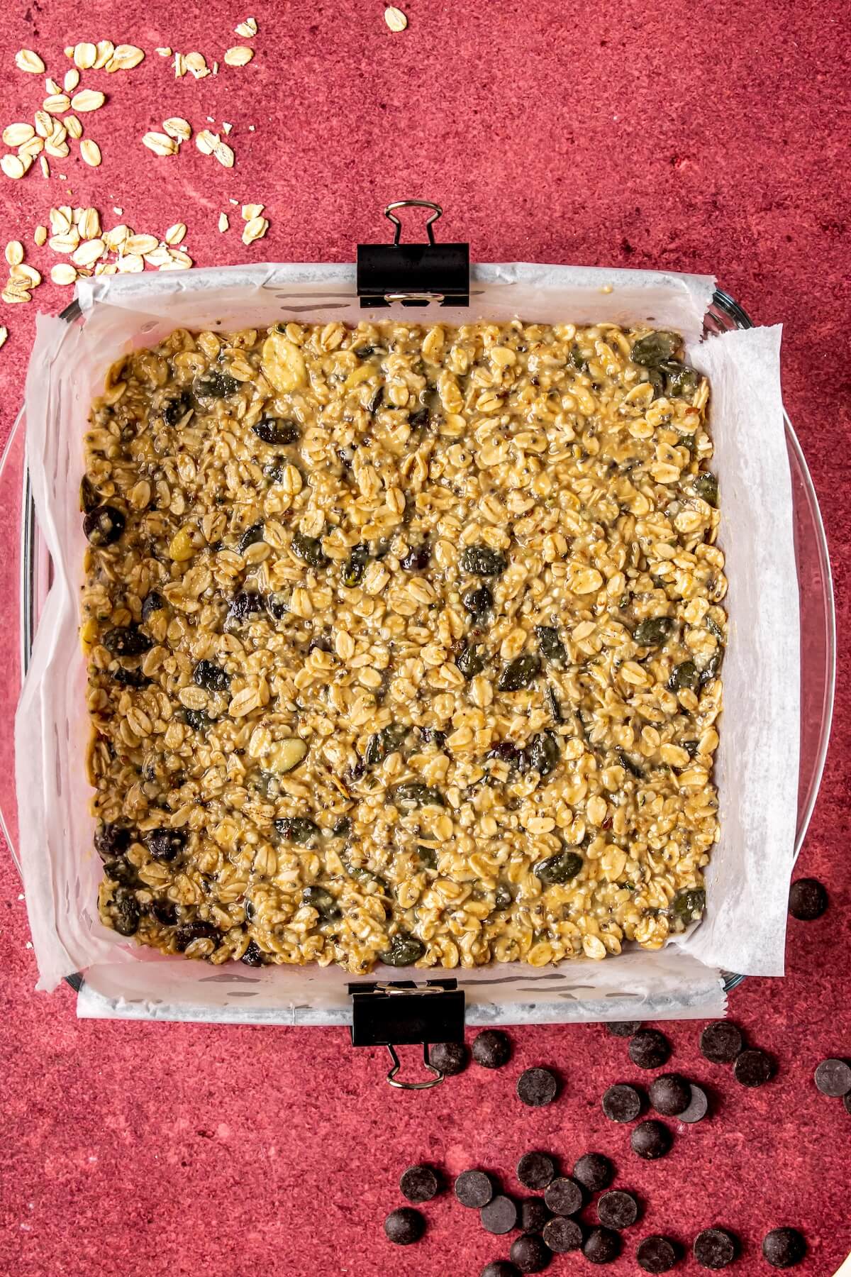 How to Make No Bake Chocolate Tahini Snack Bars Step 5 - Olivia Adriance