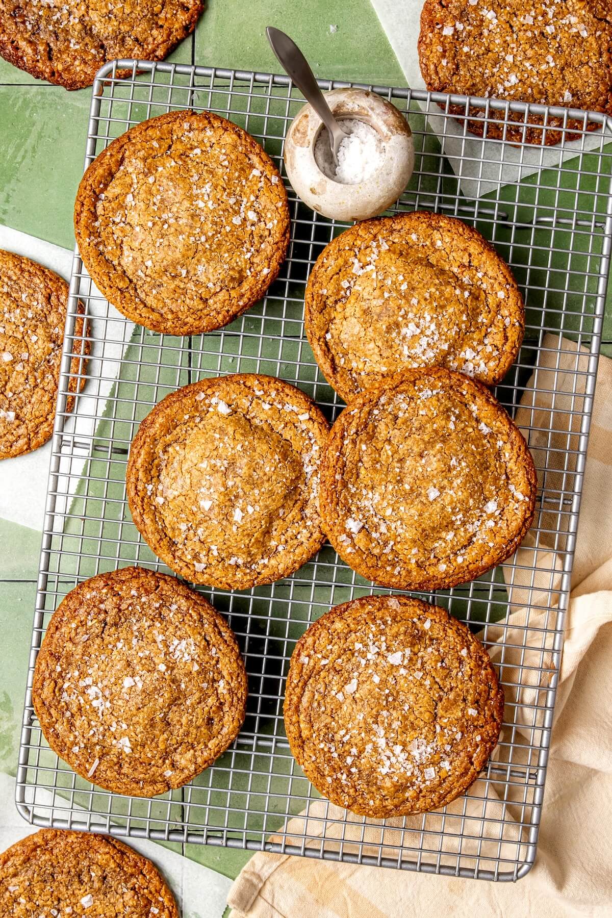 Chocolate Stuffed Almond Flour Cookies - Olivia Adriance