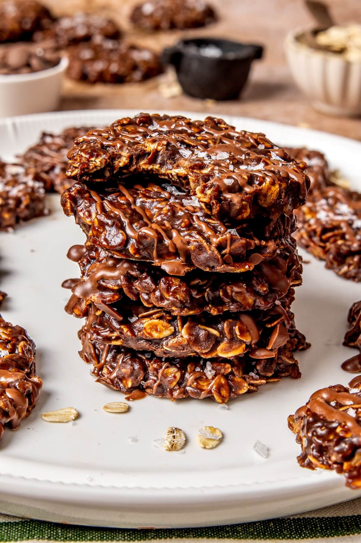 Gluten-Free No-Bake Cookies - Olivia Adriance