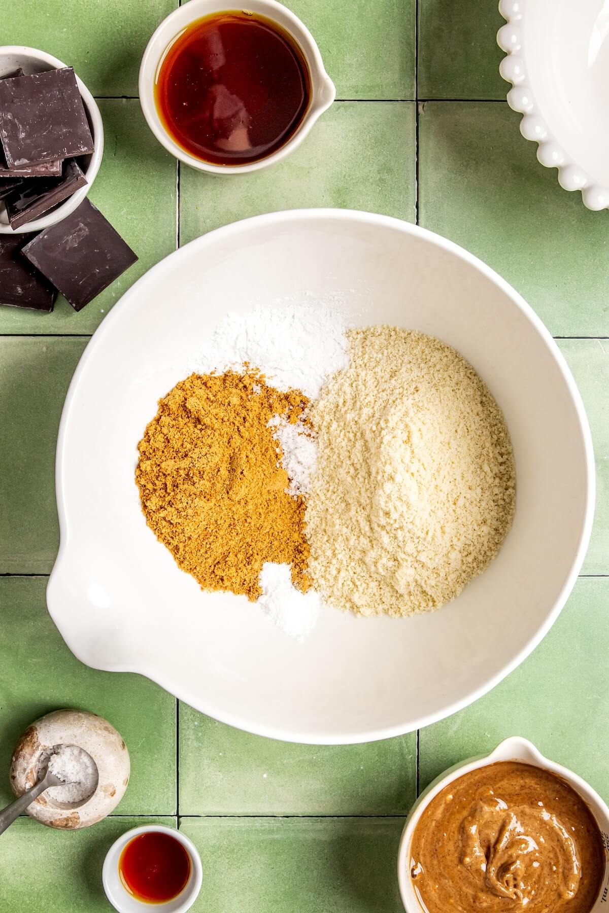 How to Make Chocolate Stuffed Almond Flour Cookies Step 1 - Olivia Adriance