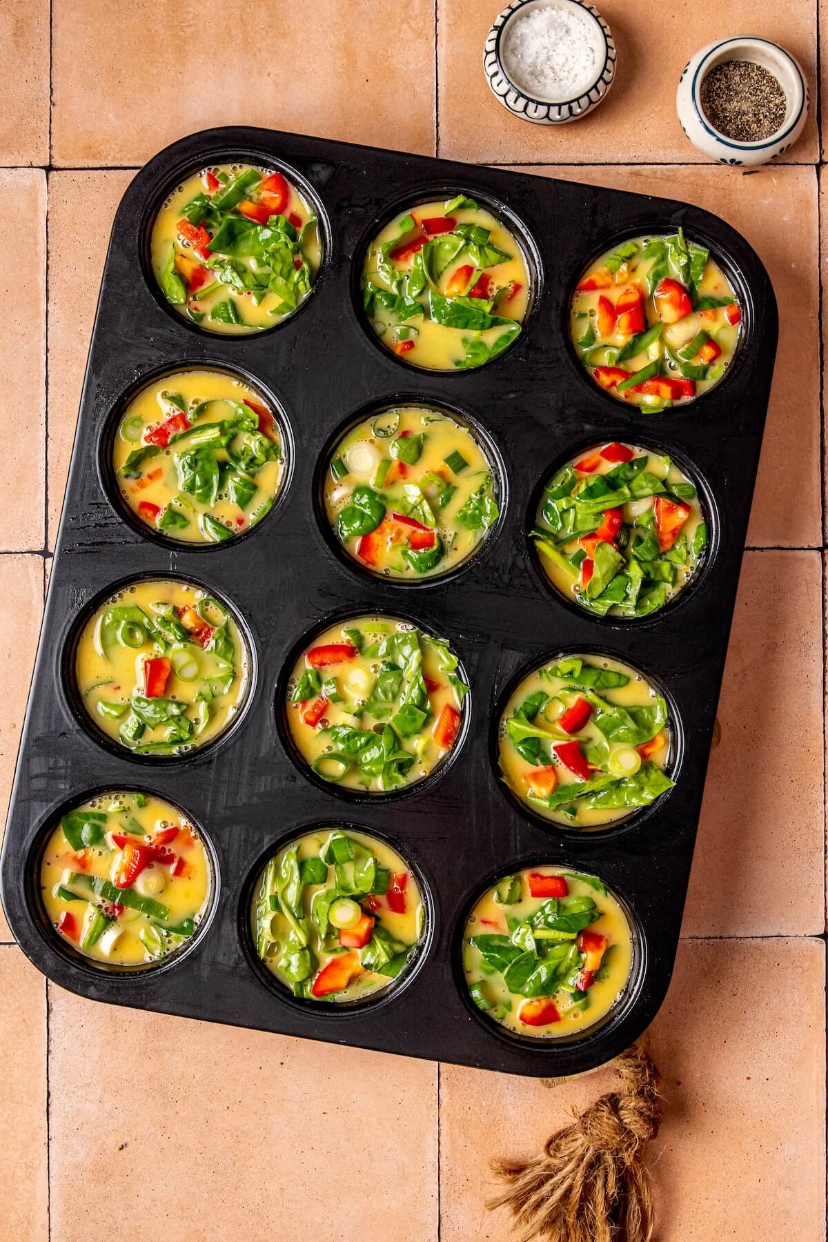 How to Make Sweet Potato Crust Egg Veggie Muffins Step 5 - Olivia Adriance