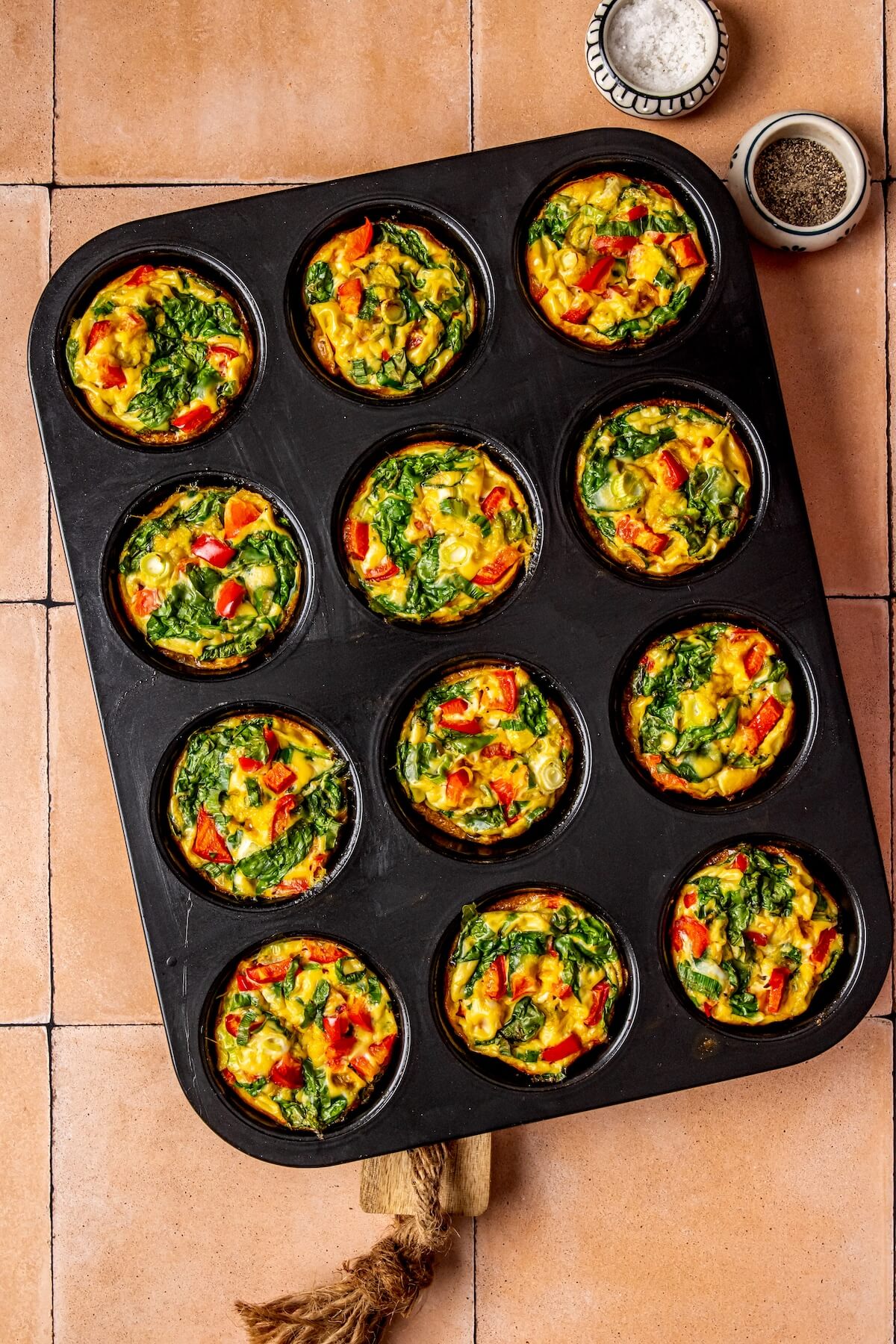 How to Make Sweet Potato Crust Egg Veggie Muffins Step 6 - Olivia Adriance