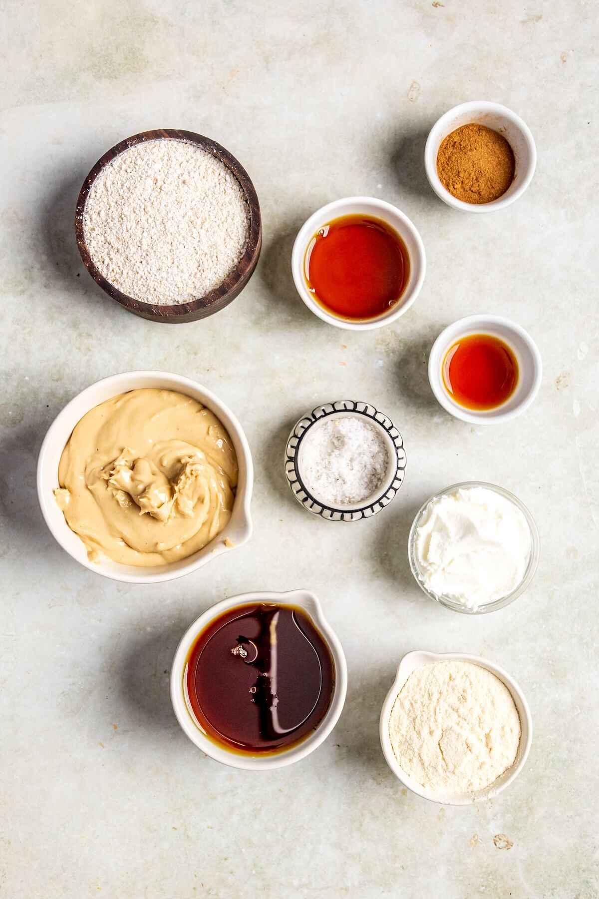 Ingredients for No-Bake Raw Cinnamon Rolls Erewhon Inspired - Olivia Adriance
