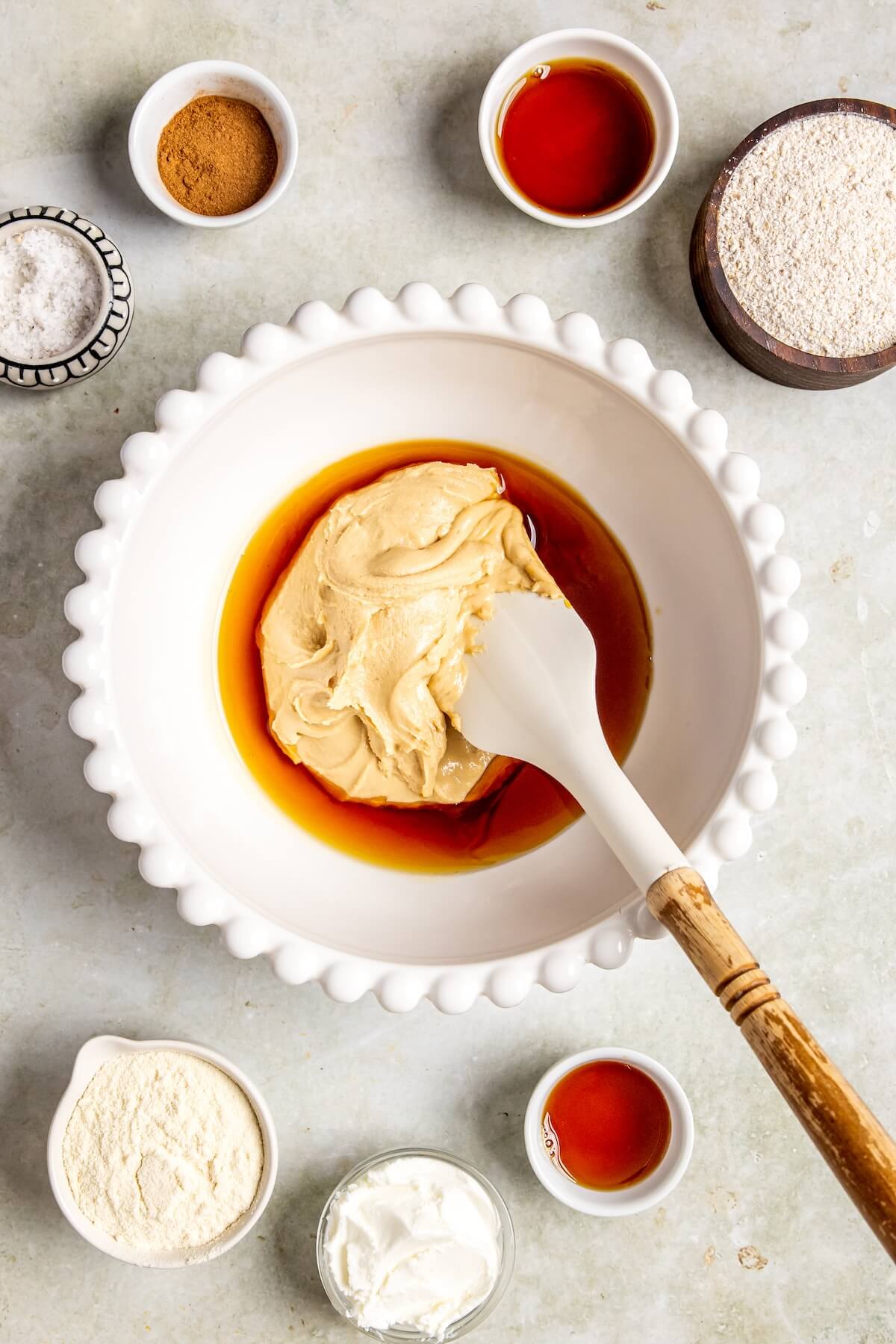 How to Make No-Bake Raw Cinnamon Rolls Erewhon Inspired Step 1 - Olivia Adriance