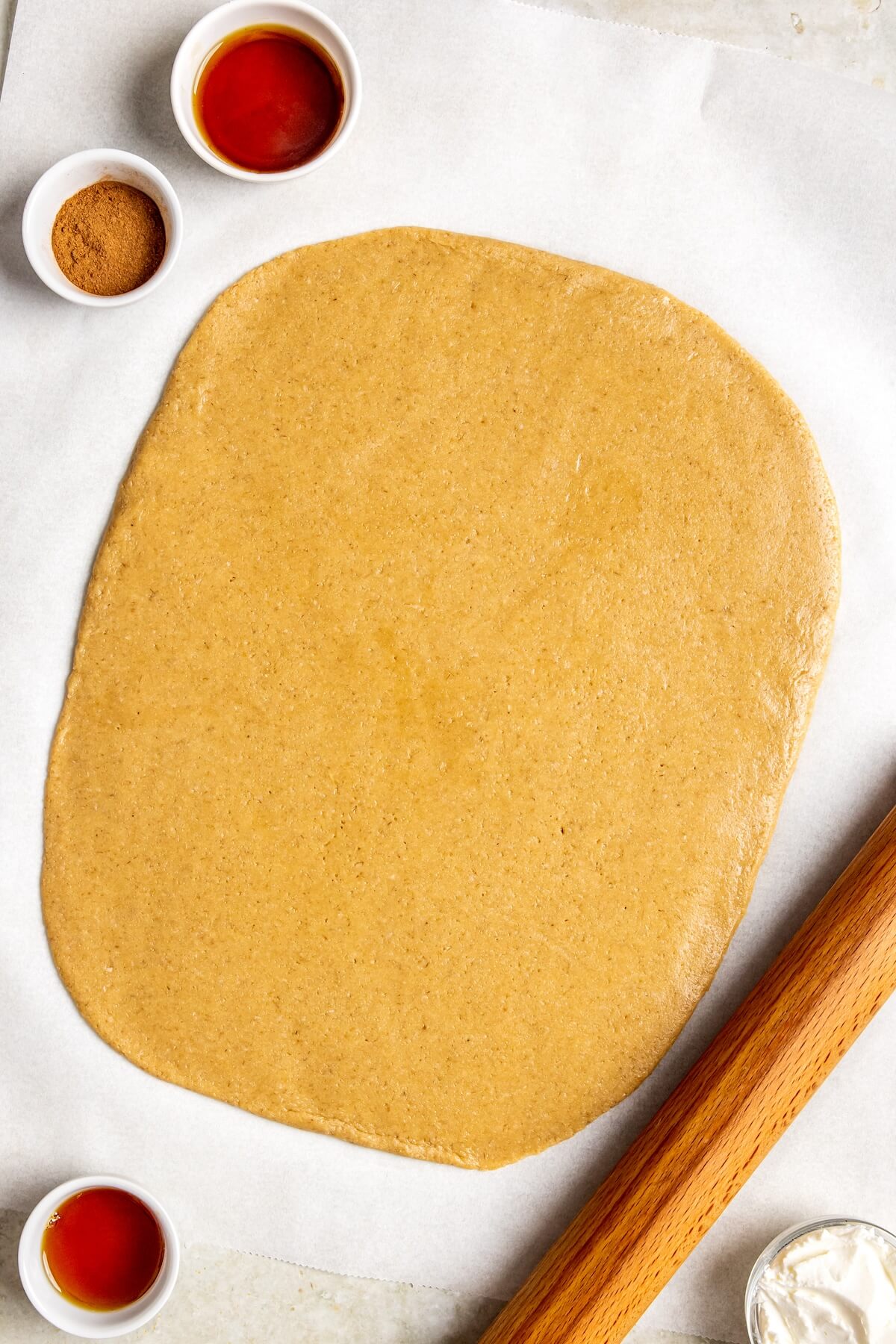 How to Make No-Bake Raw Cinnamon Rolls Erewhon Inspired Step 3 - Olivia Adriance