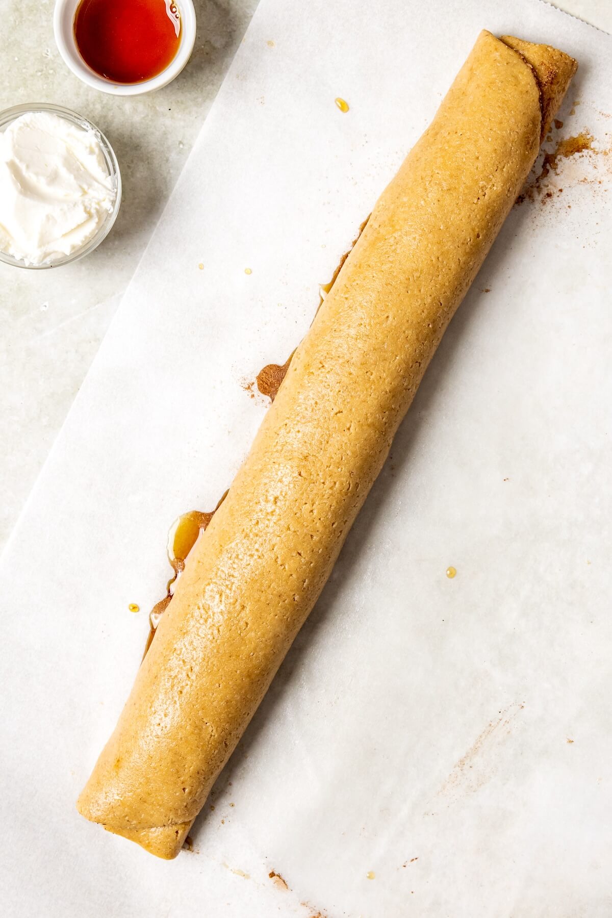 How to Make No-Bake Raw Cinnamon Rolls Erewhon Inspired Step 5 - Olivia Adriance
