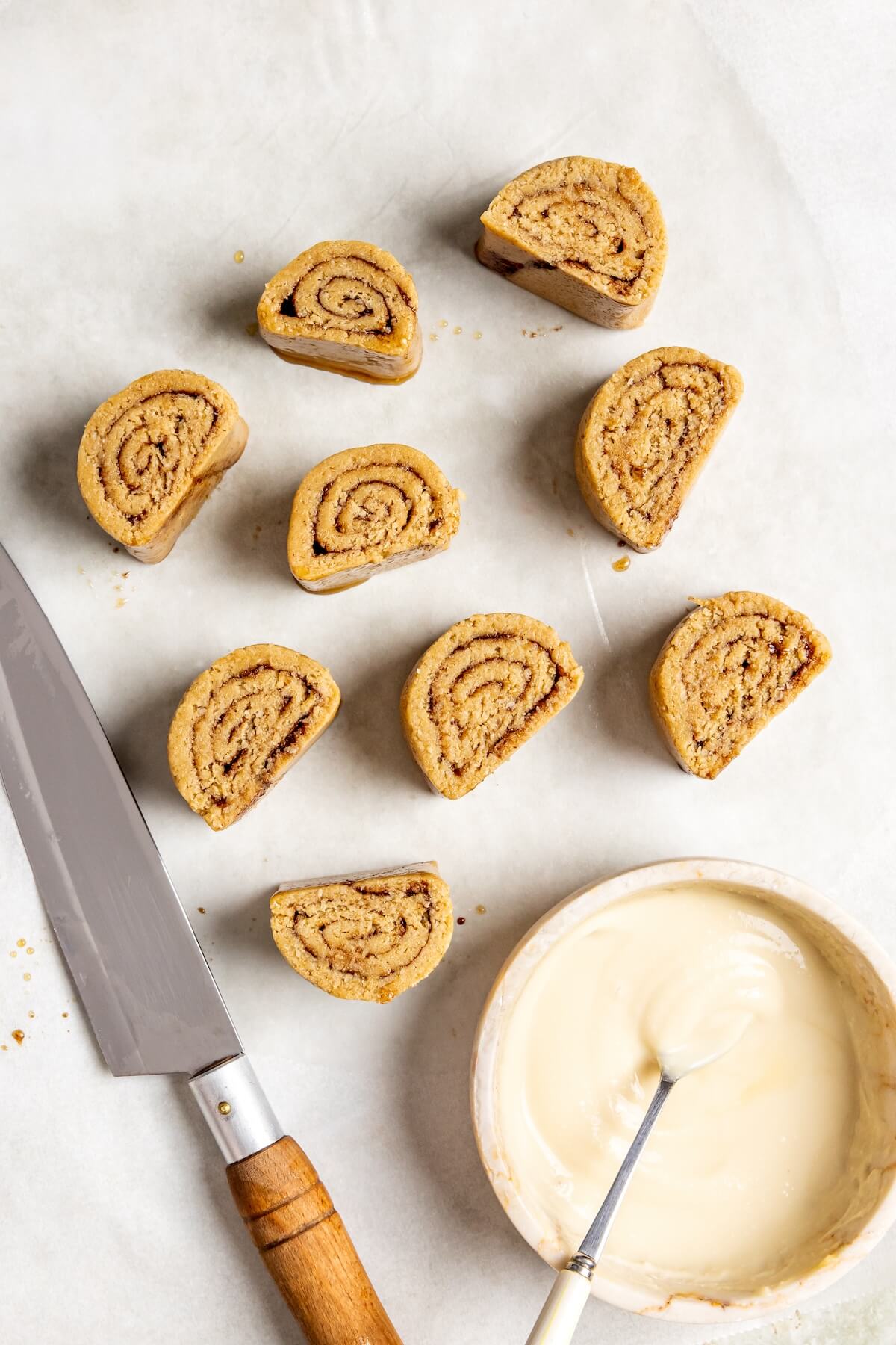 How to Make No-Bake Raw Cinnamon Rolls Erewhon Inspired Step 6 - Olivia Adriance