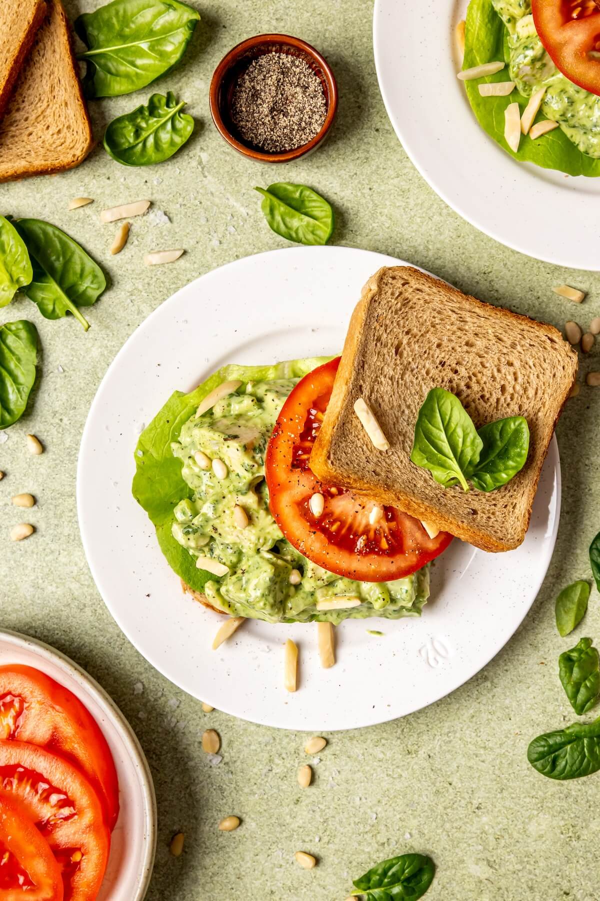 Pesto Chicken Salad - Olivia Adriance