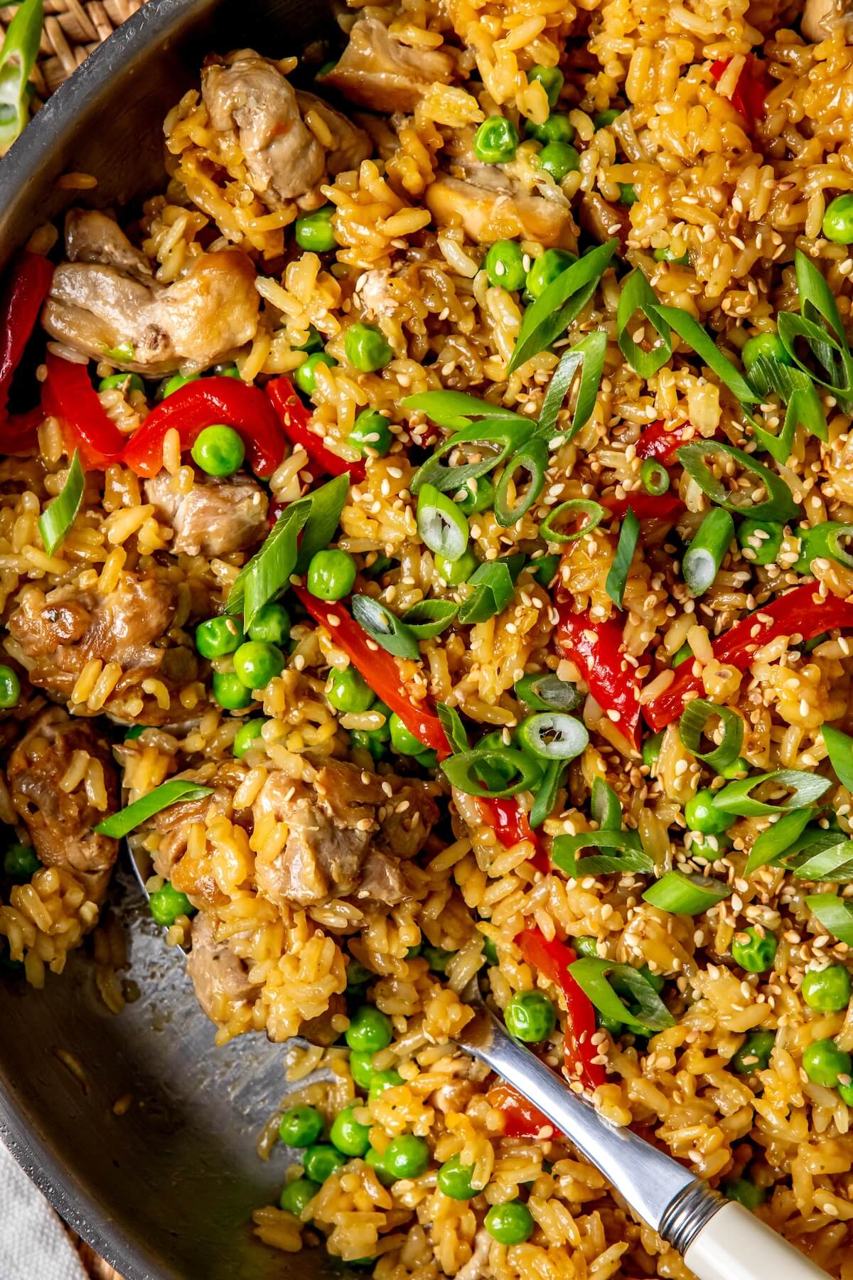 One Pot Teriyaki Chicken and Rice - Olivia Adriance