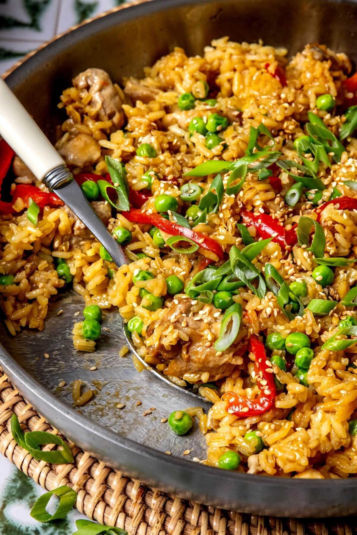 One Pot Teriyaki Chicken and Rice - Olivia Adriance