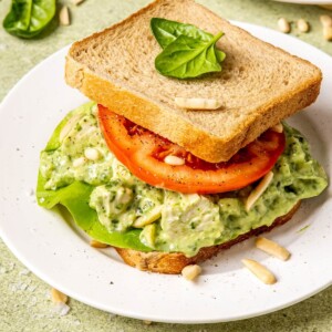 Pesto Chicken Salad - Olivia Adriance