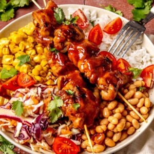Loaded BBQ Chicken Bowls - Olivia Adriance