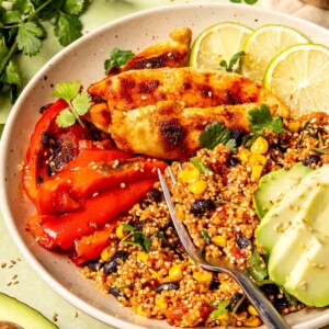 Southwest Chicken and Quinoa Bowls - Olivia Adriance