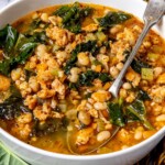 20 Minute Sausage, Kale and White Bean Soup - Olivia Adriance