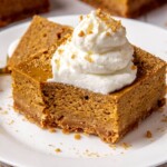 Gluten-Free Pumpkin Pie Bars - Olivia Adriance
