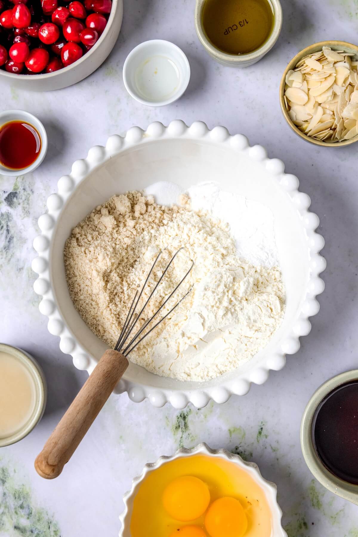 How to Make Cranberry Almond Cake Step 1 - Olivia Adriance