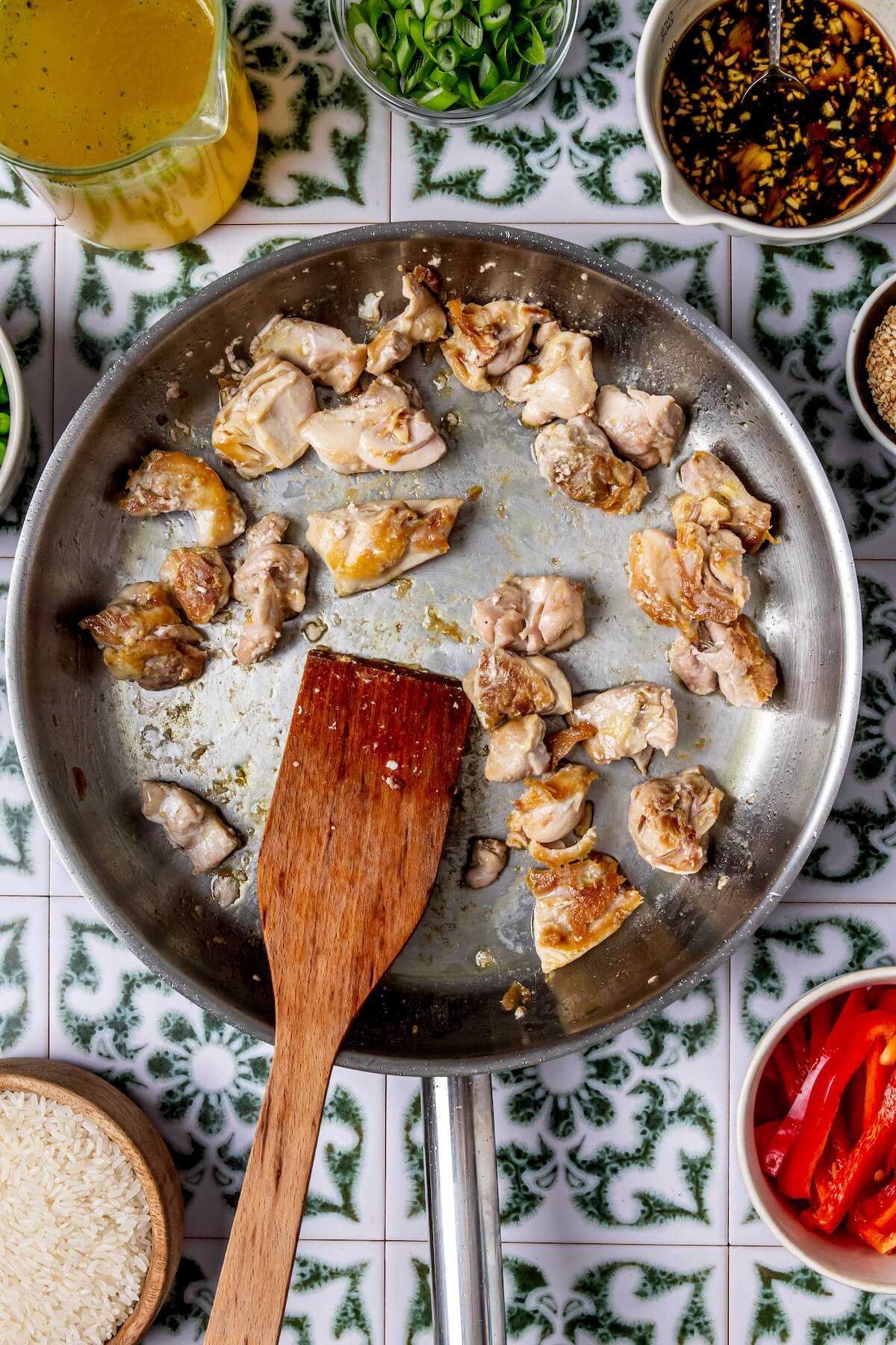How to Make One Pot Teriyaki Chicken and Rice Step 2 - Olivia Adriance