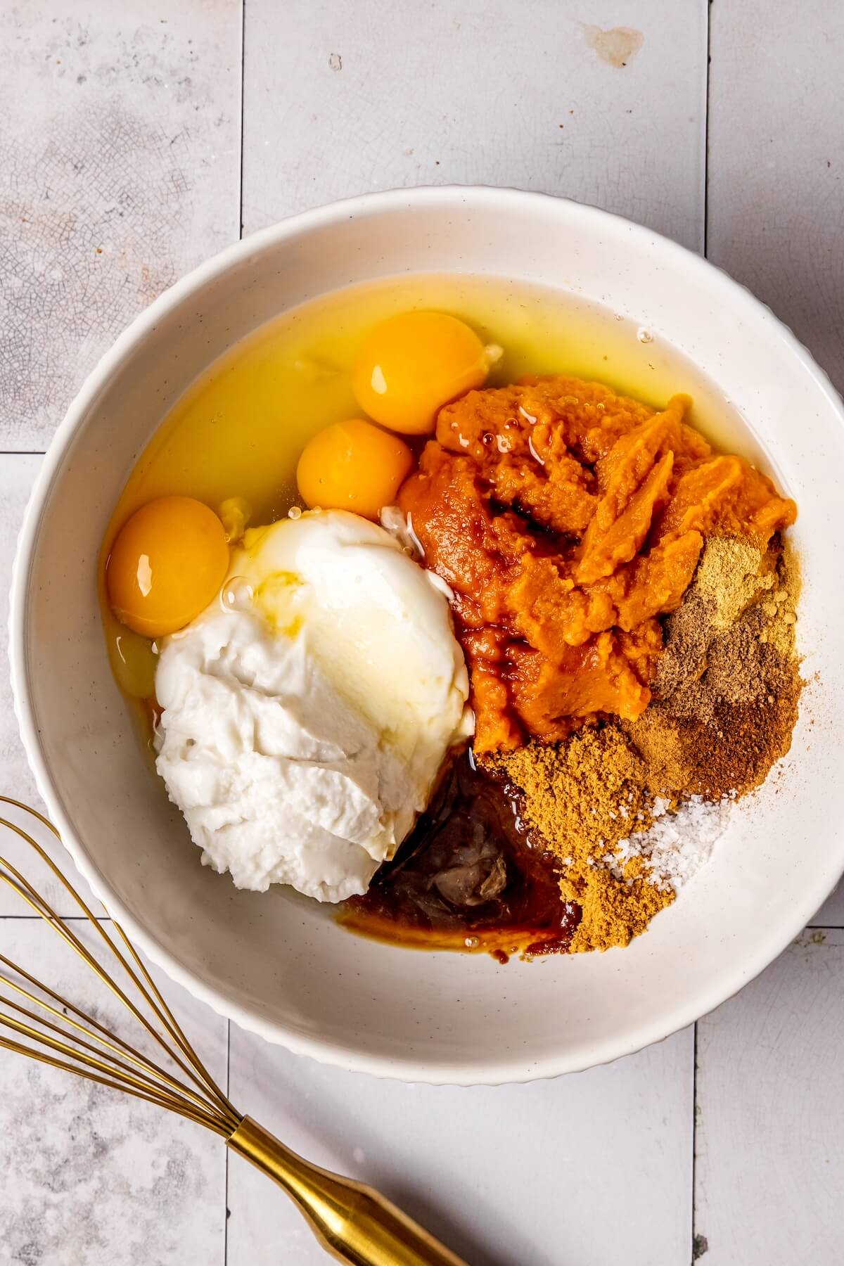 How to Make Gluten-Free Pumpkin Pie Bars Step 3 - Olivia Adriance