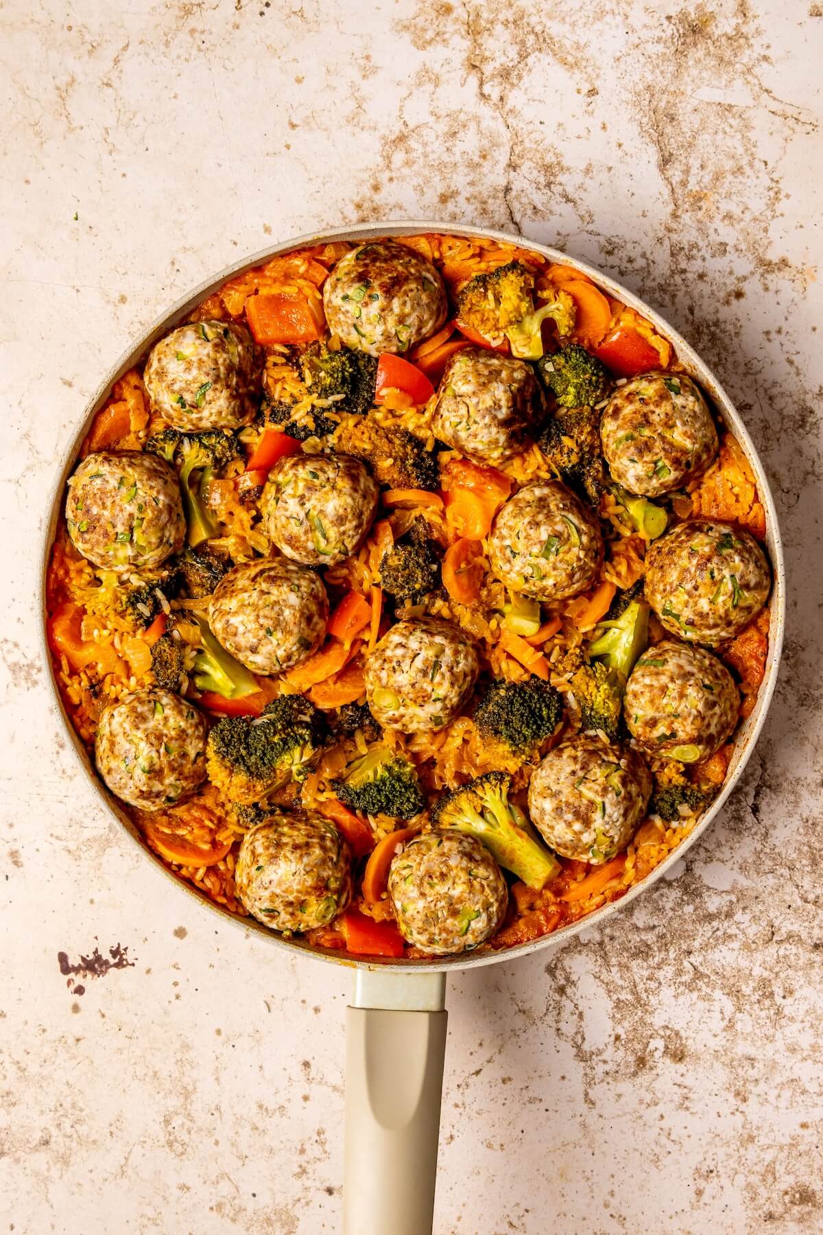 How to Make One Pot Turkey Thai Curry Meatballs and Rice Step 6 - Olivia Adriance