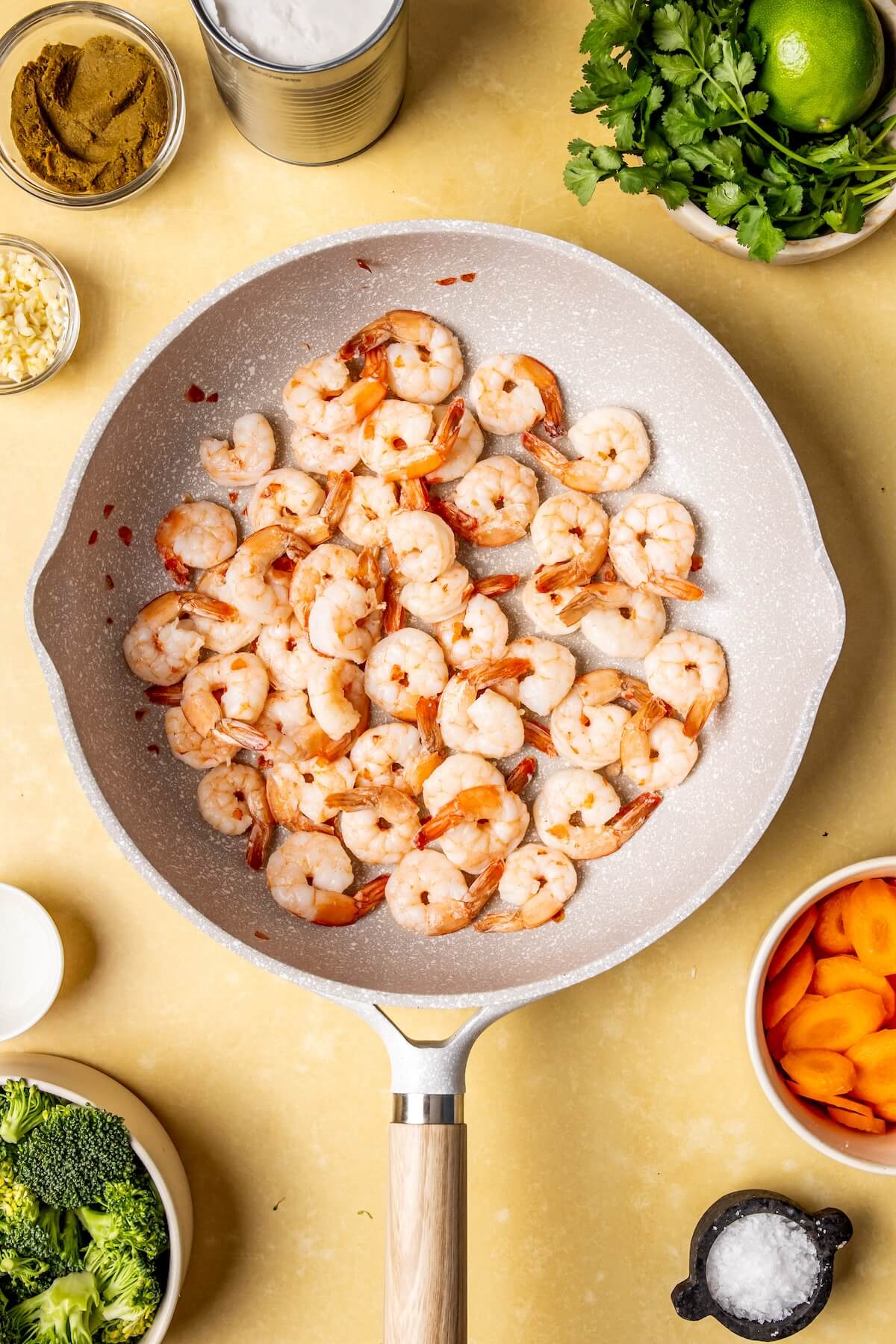 How to Make Simple Shrimp and Veggie Green Curry Step 2 - Olivia Adriance