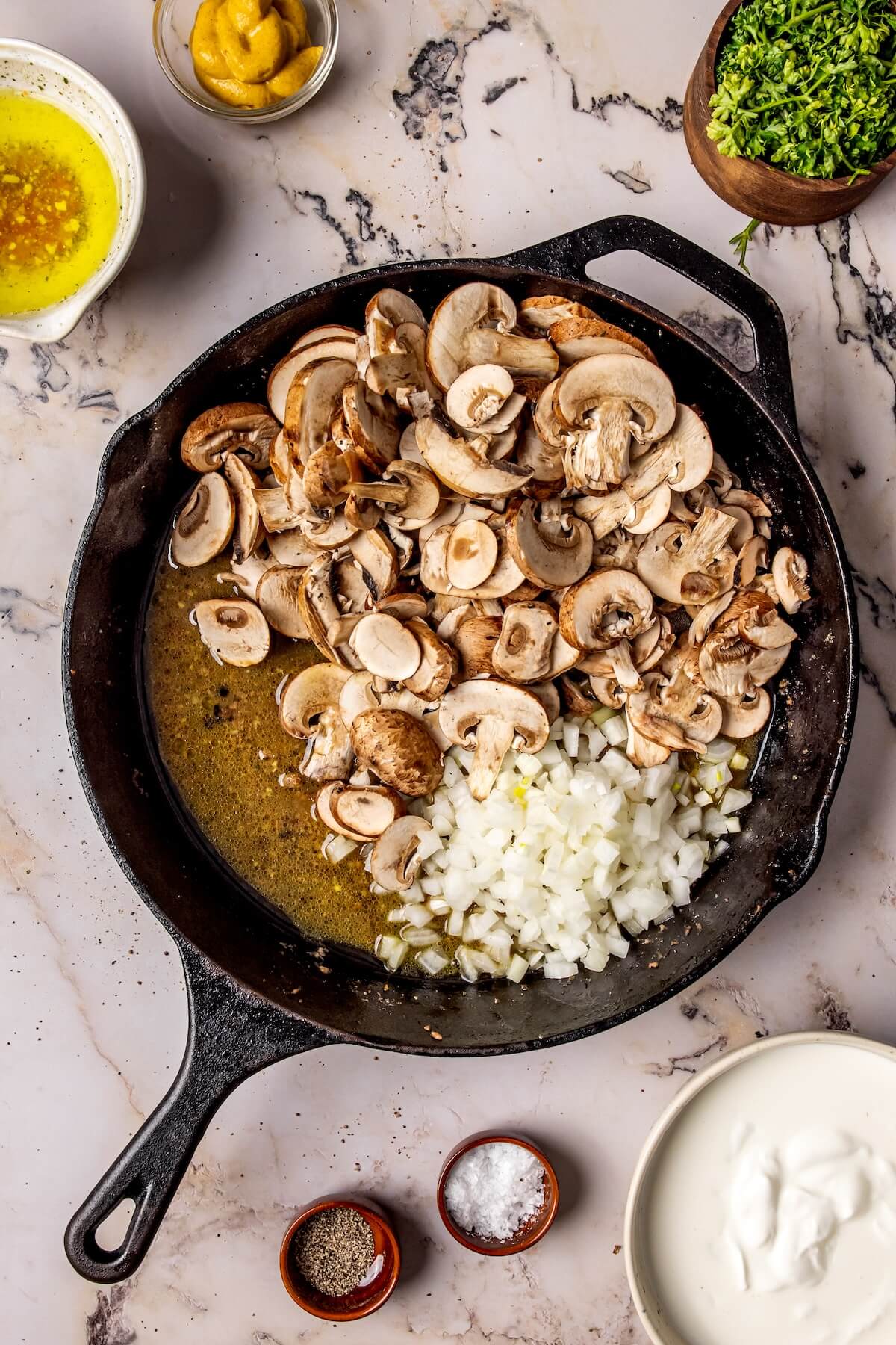 How to Make Creamy Mushroom Chicken Bake Step 3 - Olivia Adriance