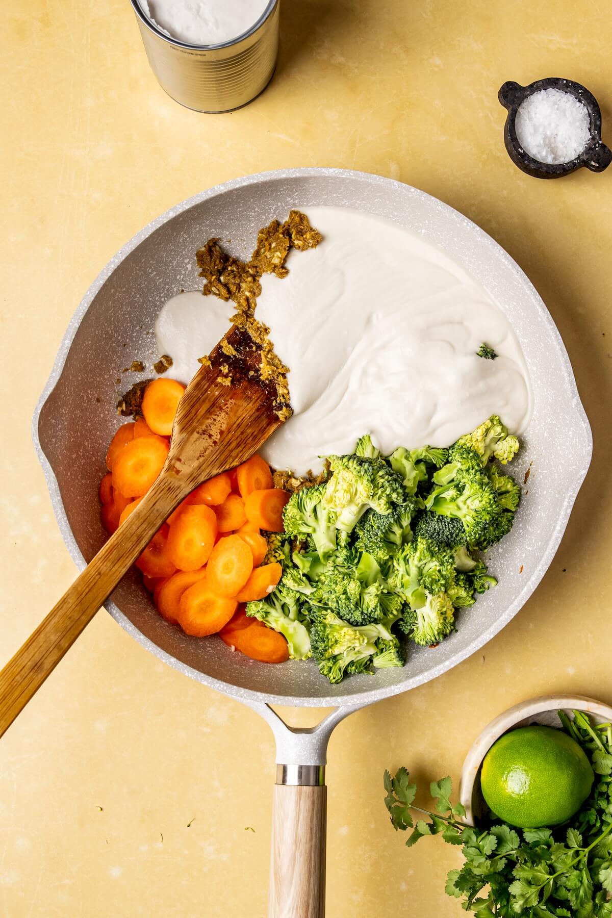 How to Make Simple Shrimp and Veggie Green Curry Step 4 - Olivia Adriance