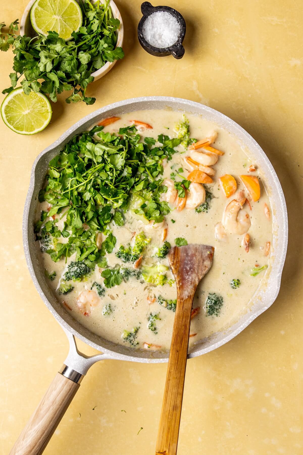 How to Make Simple Shrimp and Veggie Green Curry Step 6 - Olivia Adriance