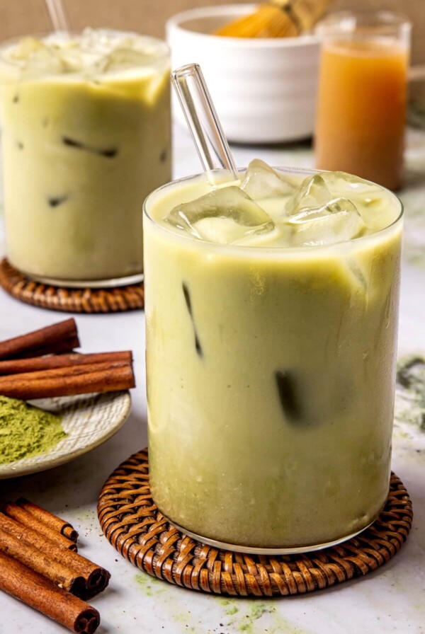Banana Bread Matcha Latte - Olivia Adriance
