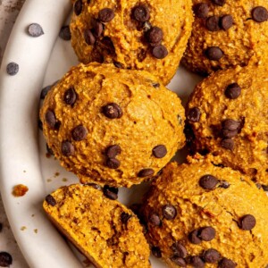 Muffin Top Pumpkin Protein Cookies - Olivia Adriance