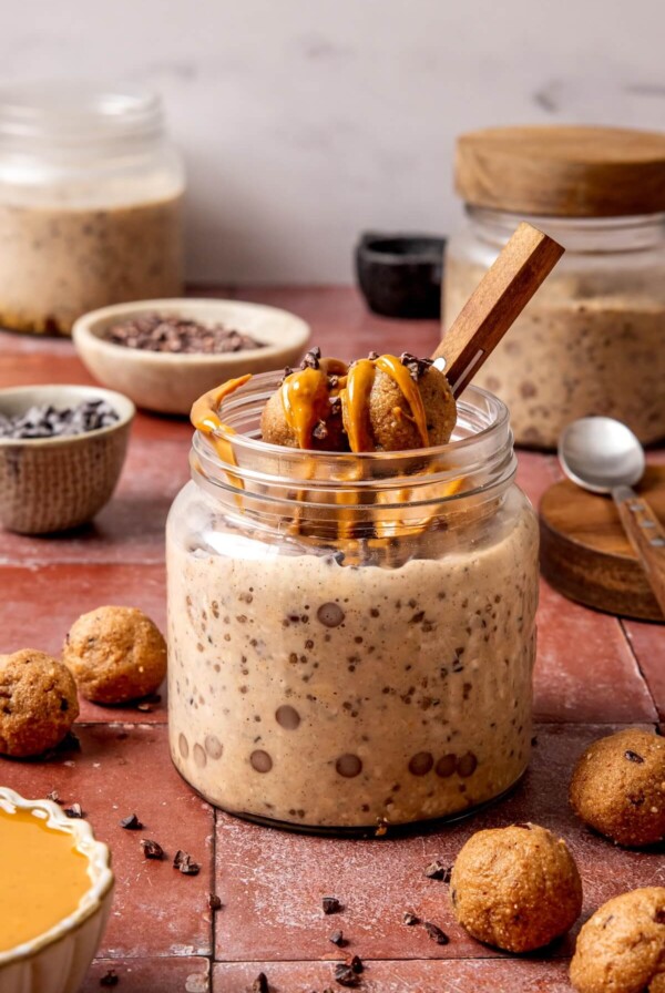 Cookie Dough Overnight Oats - Olivia Adriance