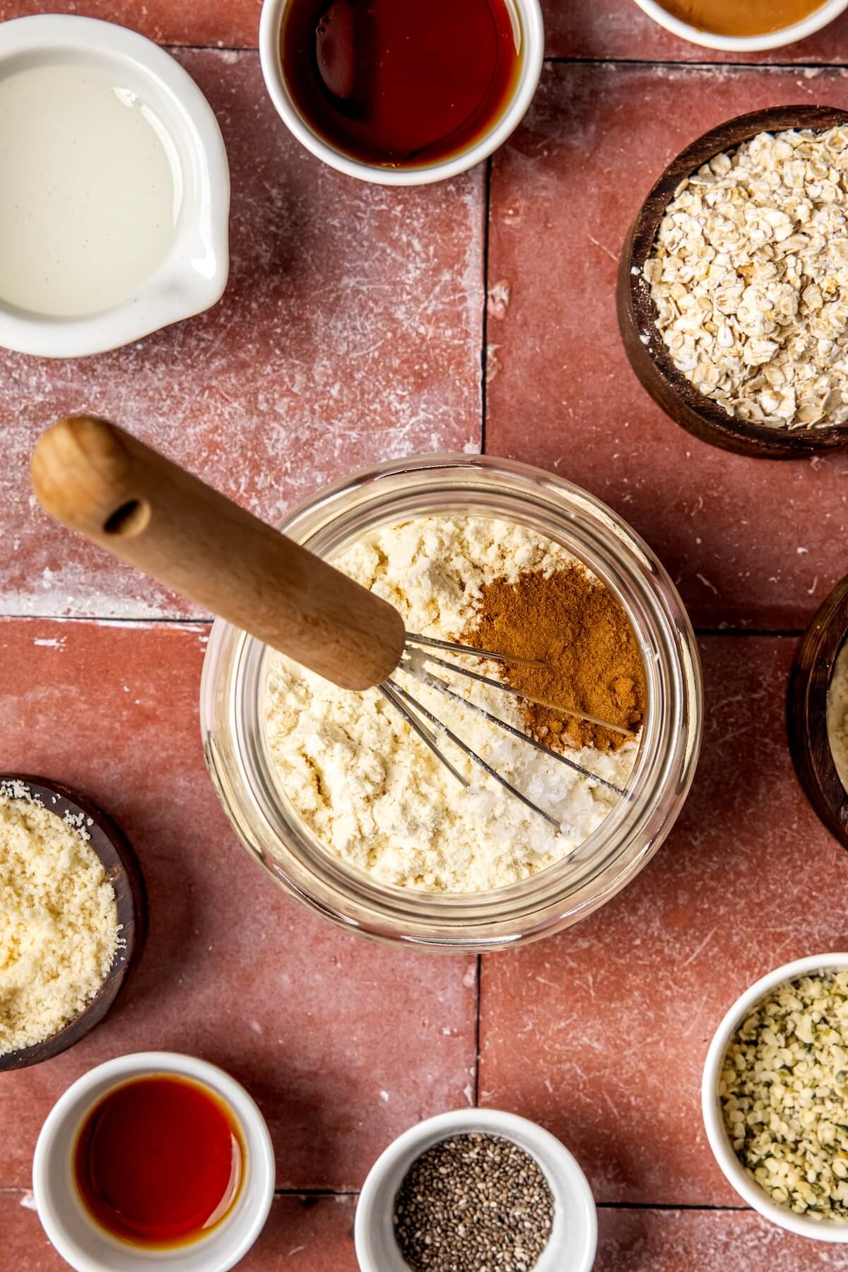 How to Make Cookie Dough Overnight Oats Step 1 - Olivia Adriance