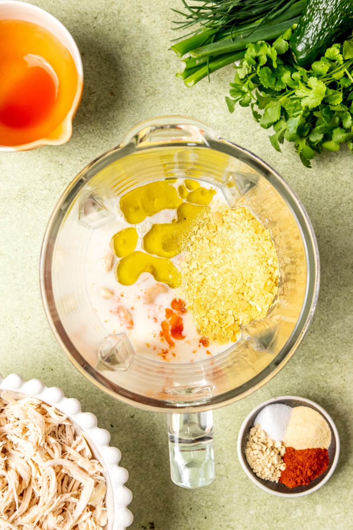How to Make Dairy-Free Buffalo Chicken Dip Step 1 - Olivia Adriance