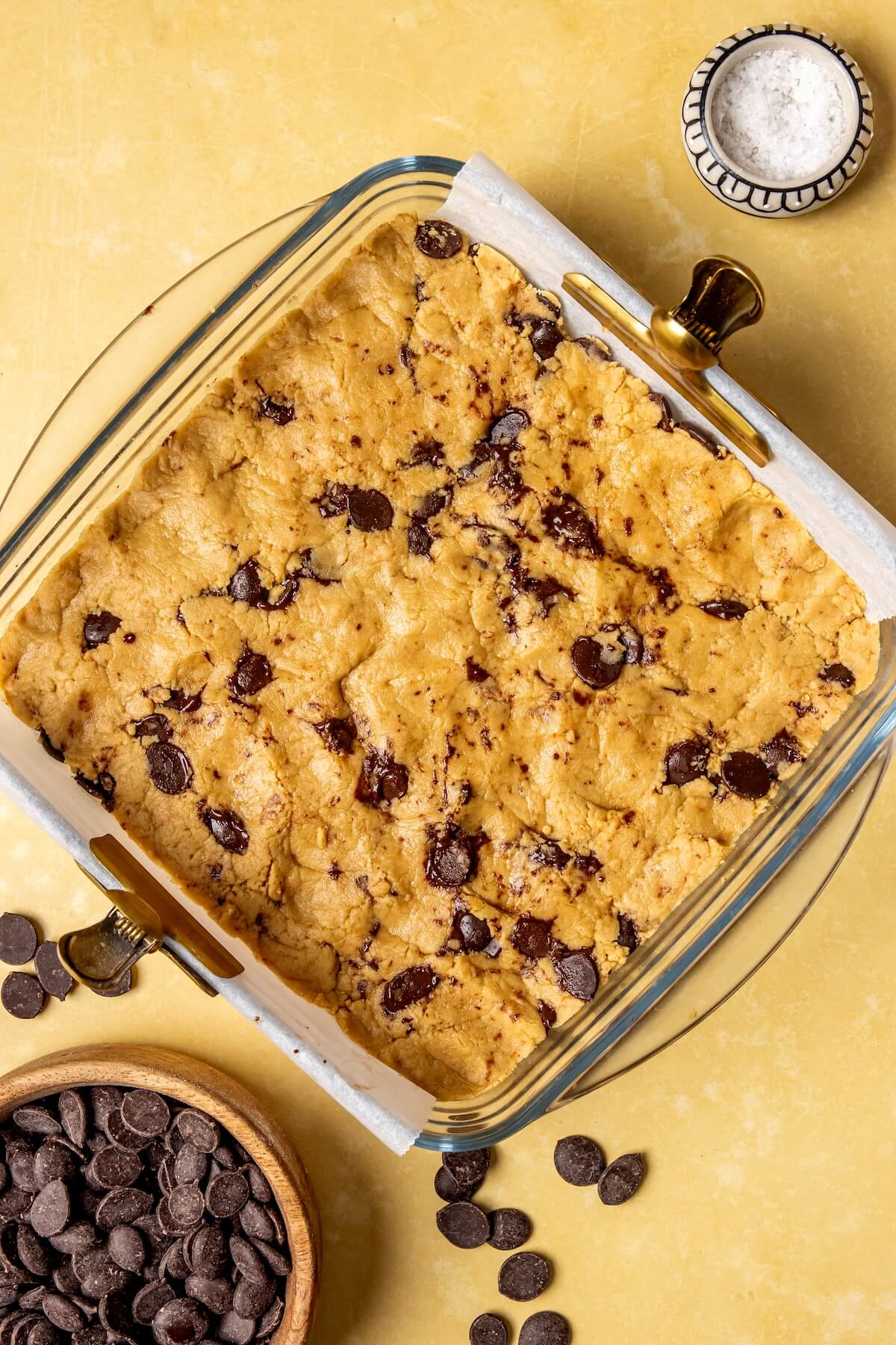 How to Make Chocolate Chip Cookie Dough Protein Bark Step 4 - Olivia Adriance