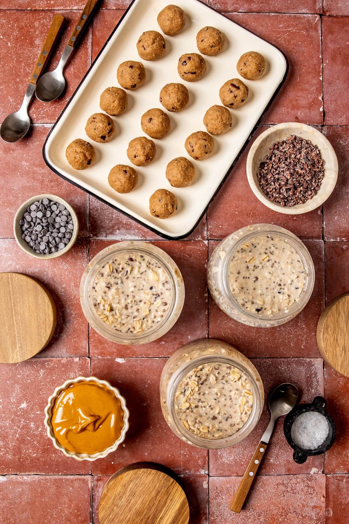 How to Make Cookie Dough Overnight Oats Step 5 - Olivia Adriance